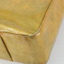 LOUIS VUITTON Monogram Vernis Columbus Tote Bag Lime Yellow M91047 Auth am10510-14