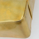 LOUIS VUITTON Monogram Vernis Columbus Tote Bag Lime Yellow M91047 Auth am10510-9