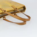 LOUIS VUITTON Monogram Vernis Columbus Tote Bag Lime Yellow M91047 Auth am10510-7