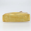 LOUIS VUITTON Monogram Vernis Columbus Tote Bag Lime Yellow M91047 Auth am10510-5
