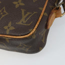 LOUIS VUITTON Monogram Mini Donau Umhängetasche M45268 LV Auth am10512-14