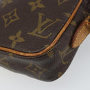 LOUIS VUITTON Monogram Mini Donau Umhängetasche M45268 LV Auth am10512-16