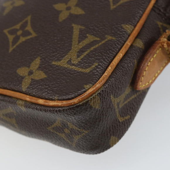 LOUIS VUITTON Monogram Mini Donau Umhängetasche M45268 LV Auth am10512