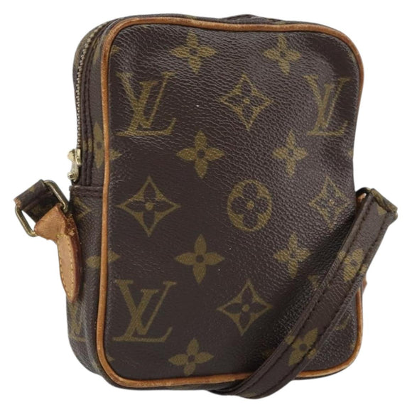 LOUIS VUITTON Monogram Mini Donau Umhängetasche M45268 LV Auth am10512