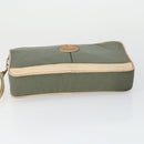 HUNTING WORLD Gucci Dunhill Bag PVC Leather 3 Set Green Gray black Auth am10513-12
