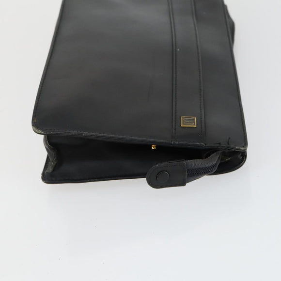 HUNTING WORLD Gucci Dunhill Bag PVC Leather 3 Set Green Gray black Auth am10513