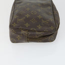 LOUIS VUITTON Monogram Clutch Bag 2 Set LV Auth am10514-11