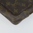 LOUIS VUITTON Monogram Clutch Bag 2 Set LV Auth am10514-14