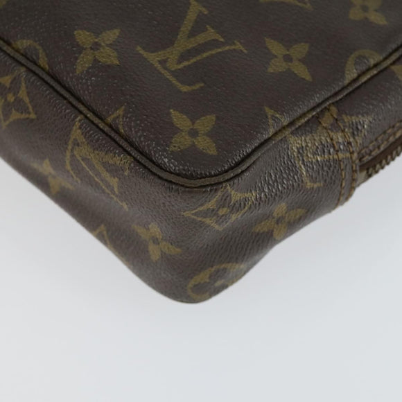 LOUIS VUITTON Monogram Clutch Bag 2 Set LV Auth am10514