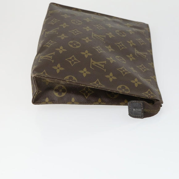 LOUIS VUITTON Monogram Clutch Bag 2 Set LV Auth am10514