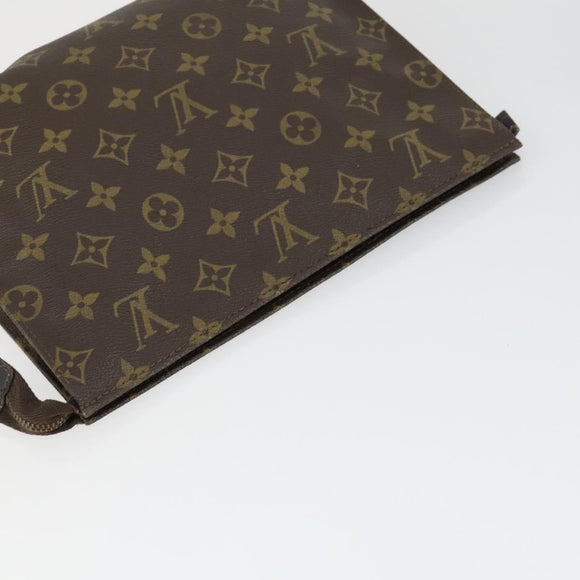 LOUIS VUITTON Monogram Clutch Bag 2 Set LV Auth am10514