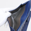 BOTTEGA VENETA INTRECCIATO Long Wallet Leather Blue Auth am10518-11