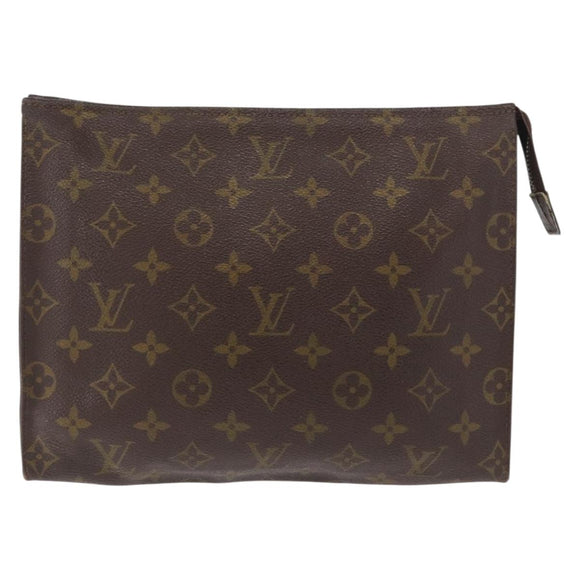 LOUIS VUITTON Monogram Poche Toilette 26 Pouch Vintage M47542 LV Auth am10519