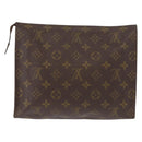 LOUIS VUITTON Monogram Poche Toilette 26 Pouch Vintage M47542 LV Auth am10519-2