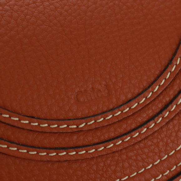 Chloe Mercy Shoulder Bag Raffia Beige Brown Auth am10525V