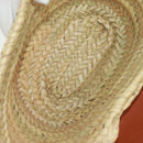 Chloe Mercy Shoulder Bag Raffia Beige Brown Auth am10525V-18