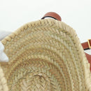 Chloe Mercy Shoulder Bag Raffia Beige Brown Auth am10525V-19
