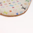 LOUIS VUITTON Monogram Multicolor Pochette GM Pouch White M60027 Auth am10526-15
