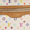 LOUIS VUITTON Monogram Multicolor Pochette GM Pouch White M60027 Auth am10526-8