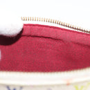 LOUIS VUITTON Monogram Multicolor Pochette GM Pouch White M60027 Auth am10526-10