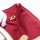 LOUIS VUITTON Monogram Multicolor Pochette GM Pouch White M60027 Auth am10526-19