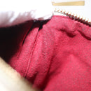 LOUIS VUITTON Monogram Multicolor Pochette GM Pouch White M60027 Auth am10526-12