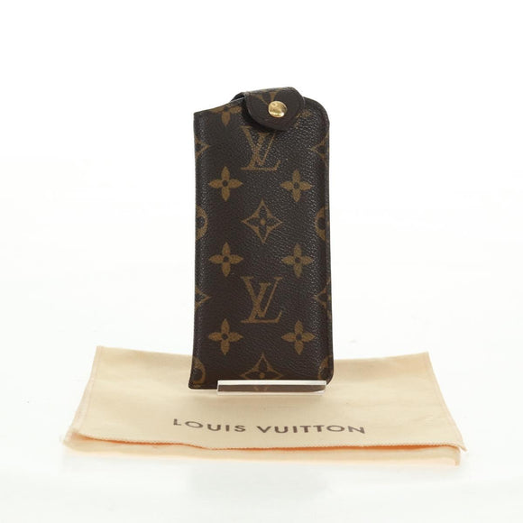 LOUIS VUITTON Monogram Etui Lunette PM Glasses Case M66545 LV Auth am10531V