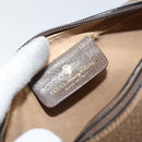 GUCCI GG Supreme Web Sherry Line Shoulder Bag PVC Beige 68 02 004 Auth am10537-16