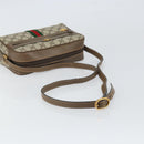 GUCCI GG Supreme Web Sherry Line Shoulder Bag PVC Beige 68 02 004 Auth am10537-7