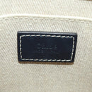 Chloe Woody Hand Bag Canvas 2way Ivory Gold Auth am10546V-20