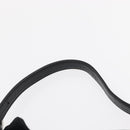 FENDI Jersey Mamma Baguette Shoulder Bag Nylon Black Silver Auth am10557-8