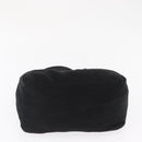 FENDI Jersey Mamma Baguette Shoulder Bag Nylon Black Silver Auth am10557-5
