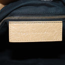 BALENCIAGA Classic Vero Hand Bag Leather Beige 235216 Auth am10563V-23