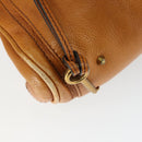 Chloe Paddington Hand Bag Leather Brown Gold Auth am10564V-10