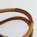 Chloe Paddington Hand Bag Leather Brown Gold Auth am10564V-8
