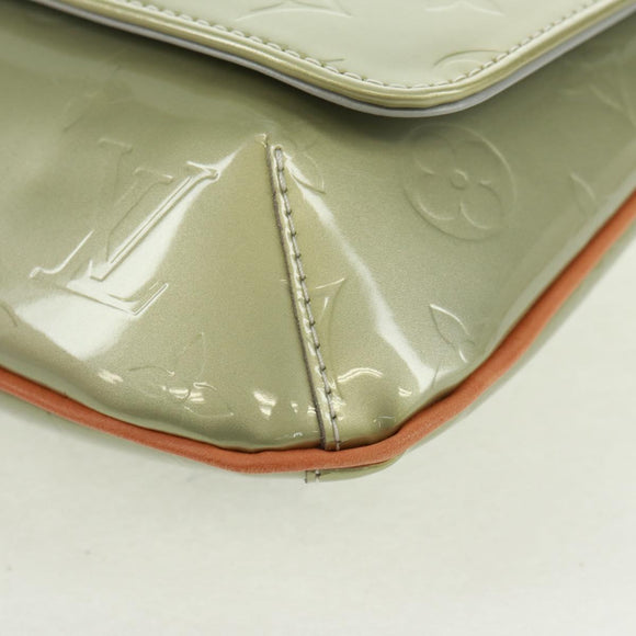 LOUIS VUITTON Monogram Vernis Thompson Street Bag Gris M91008 LV Auth am10567V