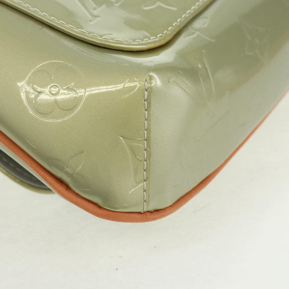 LOUIS VUITTON Monogram Vernis Thompson Street Bag Gris M91008 LV Auth am10567V