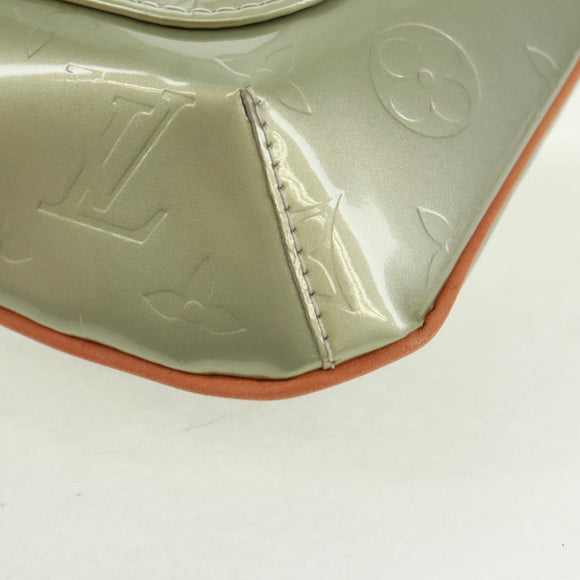 LOUIS VUITTON Monogram Vernis Thompson Street Bag Gris M91008 LV Auth am10567V