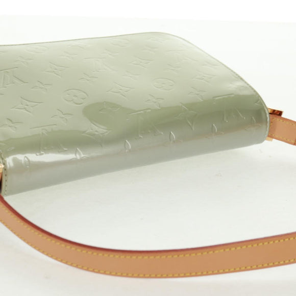 LOUIS VUITTON Monogram Vernis Thompson Street Bag Gris M91008 LV Auth am10567V