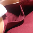 ETRO Paisley Tote Bag PVC Bordeaux Gold Auth am10570V-22
