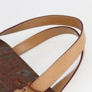 ETRO Paisley Tote Bag PVC Bordeaux Gold Auth am10570V-8