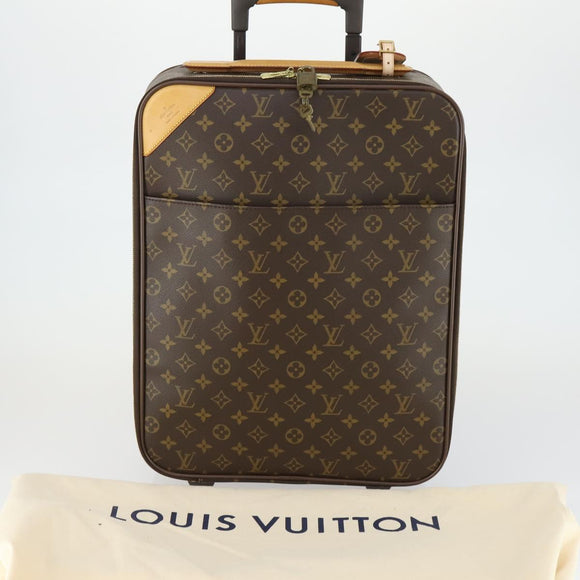 LOUIS VUITTON Monogram Pegas 45 Suitcase M23293 LV Auth am10575V