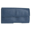 LOUIS VUITTON Epi Pochette Porte Monnaie Credit Myrtille M6359G LV Auth am10576V-1