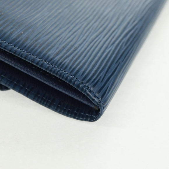 LOUIS VUITTON Epi Pochette Porte Monnaie Credit Myrtille M6359G LV Auth am10576V