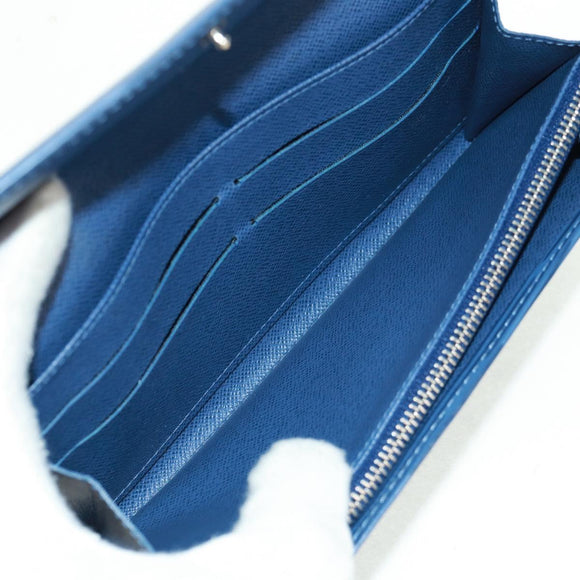 LOUIS VUITTON Epi Pochette Porte Monnaie Credit Myrtille M6359G LV Auth am10576V