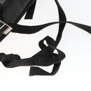 PRADA Backpack Nylon Black Silver Auth am10580-9