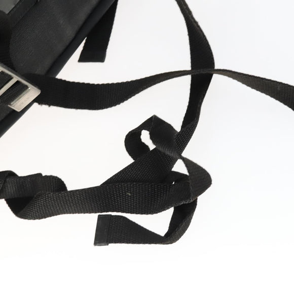PRADA Backpack Nylon Black Silver Auth am10580