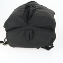 PRADA Backpack Nylon Black Silver Auth am10580-5