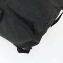 PRADA Backpack Nylon Black Silver Auth am10580-16