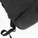 PRADA Backpack Nylon Black Silver Auth am10580-17